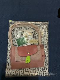 Borsa Longchamp Le Pliage Green  Rosa