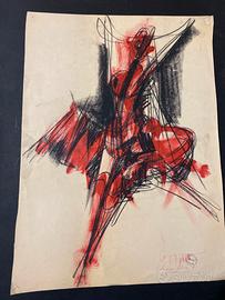 Tecnica mista di Dante Carpigiani 1921/2009