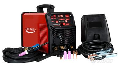 TIG inverter 200 amp  AC/DC  HF per alluminio