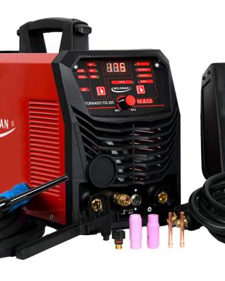 TIG inverter 200 amp  AC/DC  HF per alluminio