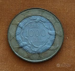 Moneta 1000 lire San Marino