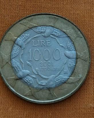 Moneta 1000 lire San Marino