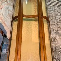 vetrina vetrinetta luce legno moderna