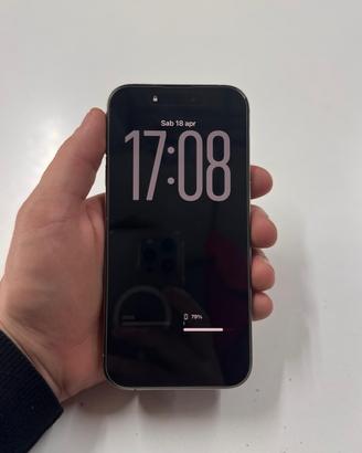 Iphone 15 Pro 128GB-89% Batteria+4 cover (1 orig.)