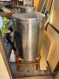 Fusto in acciaio inox