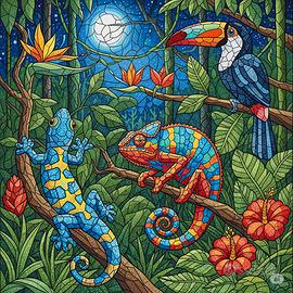 Poster su carta black back senza telaio 60x60