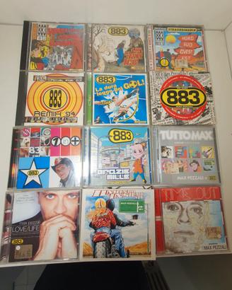 883 MAX PEZZALI collezione completa FAN cd dvd vhs