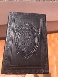 Taccuino in vera pelle 15x22 cm Made in Italy