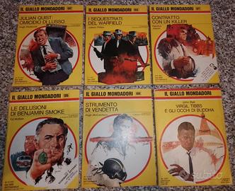 Lotto 6 libri IL GIALLO MONDADORI 1974 - 1977