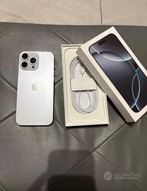 iPhone 16 Pro Max 512 Gb Bianco “Originale”