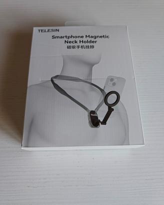 Supporto MagSafe da collo x smartphone/action cam 