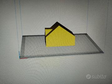 Casetta 3D non finita 