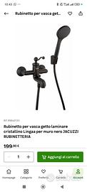 Rubinetto per vasca JACUZZI