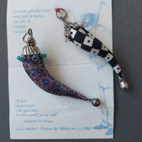 Nr. 1  Ciondolo cornetto portafortuna