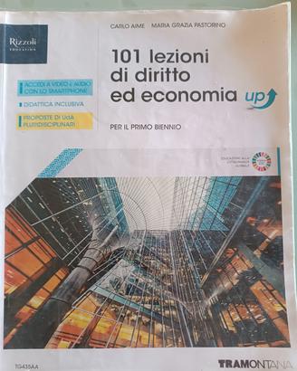 libro di diritto ed economia