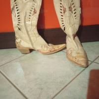 stivali texani in pelle estivi