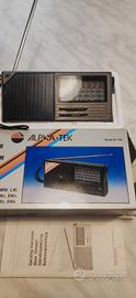 radio portatile vintage alpha tek