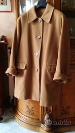 cappotto cammello in pura lana