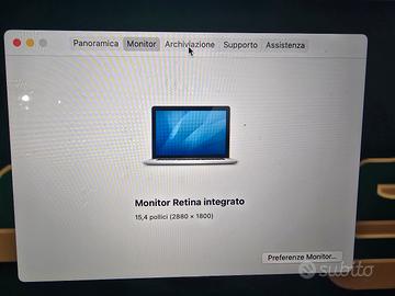 Mac book pro 15   i7