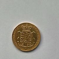 Sterlina oro Giorgio IV rara 1826
