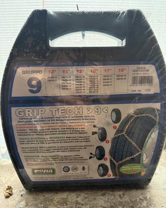 Catene da neve CORA Grip Tech 9 mm Gruppo 9