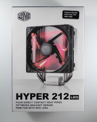 Cooler Master Hyper 212 (Ventola Premium a Scelta)