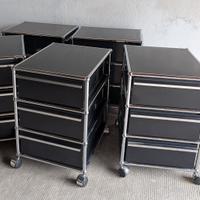 cassettiera design USM Haller II generazione 