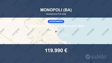 Immobile in asta di 75 m² con box auto a Monopoli