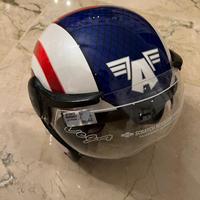 Casco moto capitan America Marvel Vegas