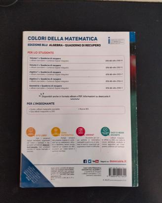 Colori della Matematica edizione blu, aglebra 2
