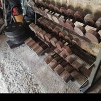 Rastrelliera  manubri  pesi palestra bodybuilding