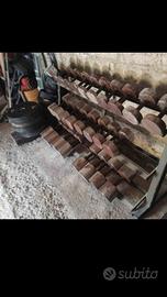 Rastrelliera  manubri  pesi palestra bodybuilding