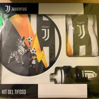 Juventus calcio kit del tifoso per bambini