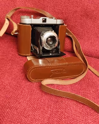 Fotocamera pieghevole vintage Franka Solida 1 