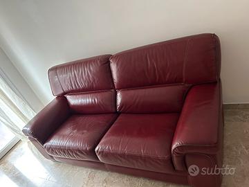 Divano in pelle