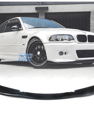 SPOILER LIP BMW E46 98-07 LOOK M3 NERO LUCIDO