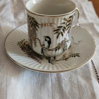 Set di tazze da caffe giapponesi in ceramica