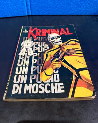 Fumetto NOIR anni 60 KRIMINAL n. 111