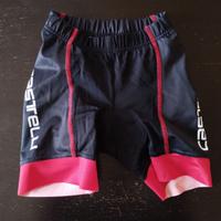 Pantaloni ciclismo Castelli per bimbo 8 anni