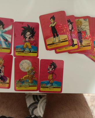 Carte dragon ball lami card vari tipi