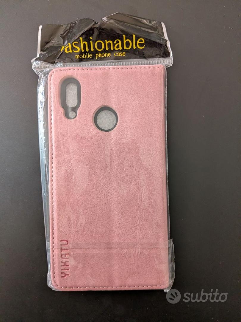 CUSTODIA LIBRO PER HUAWEI P SMART 2019 - COVER SMART MAGNET CASE NERO
