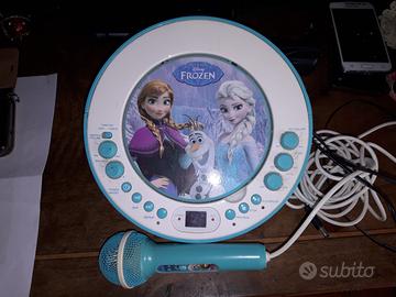 karaoke Frozen con microfono