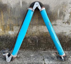 BRACCIO ASPIRAZIONE FUMI PROFESSIONALE COMPLETO