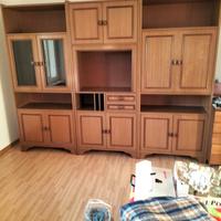 mobile salotto libreria credenza