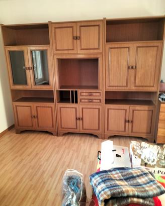 mobile salotto libreria credenza