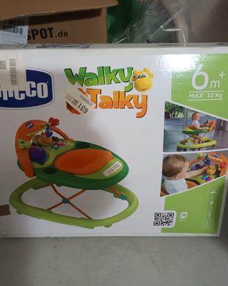 Girello Chicco Walky Talky con barra gioco 3D