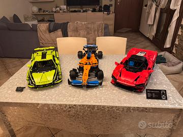 Ferrari Daytona, Lamborghini Sian e f1 mclaren