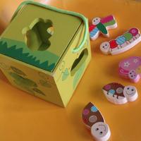 Cubo incastro animali gioco forme bambino