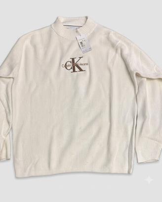 Maglione Calvin Klein Jeans Nuovo con Cartellino