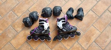 Pattini in linea regolabili